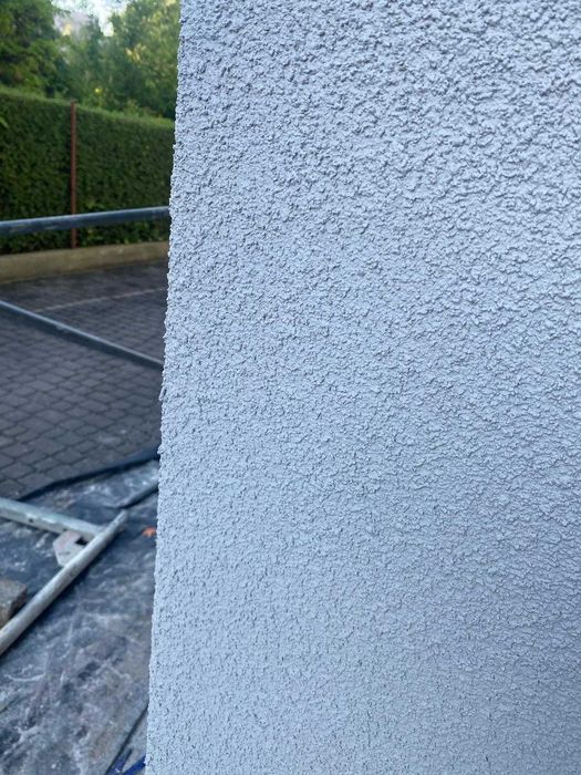 Tynkowanie ELEWACJI metodą natryskową!
