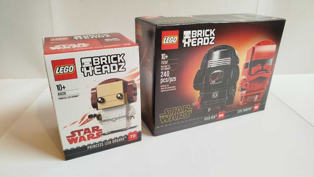 LEGO BrickHeadz Star Wars 41628 i 75232 + gratis 8 minifigurek