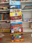 Zestaw gier i puzzli