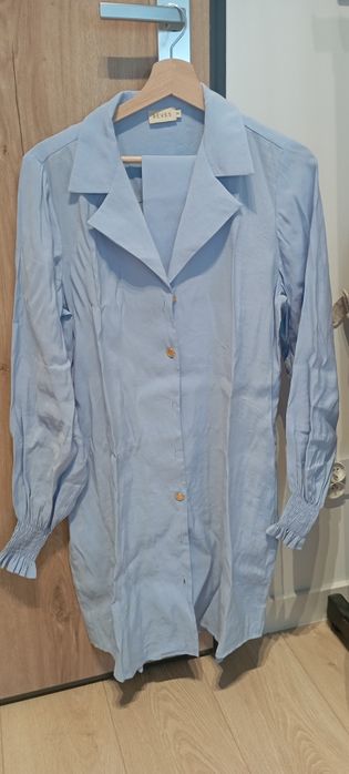 Reves Store błękitna sukienka damska rozmiar M