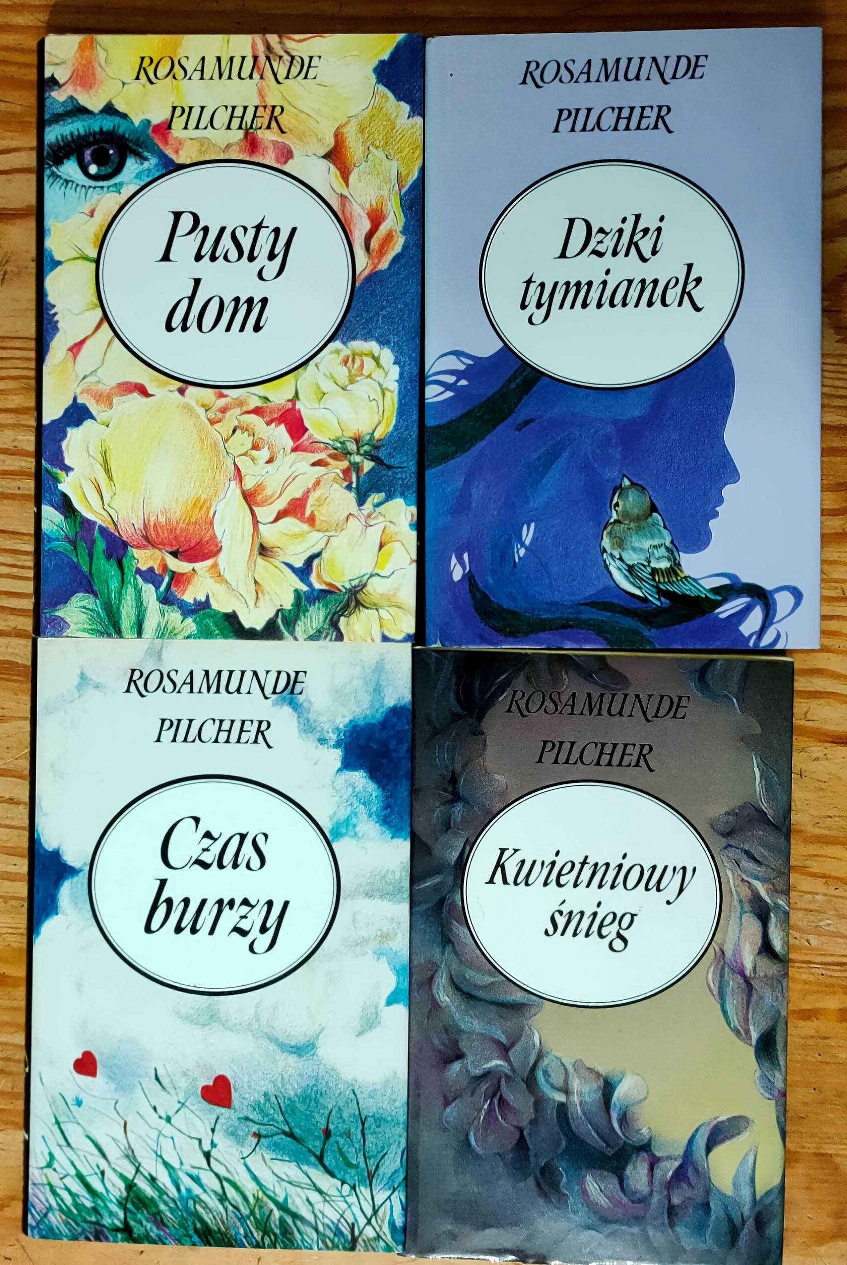 Pilcher 5 książek Pusty dom czas burzy dziki śnieg