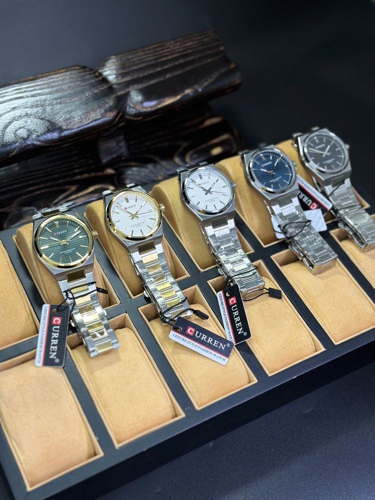 Curren 8439 годинник чоловічий мужские часы на браслете оригинал