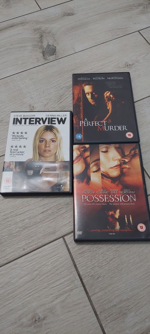 DVD ang Interview / Perfect Murder / Possession