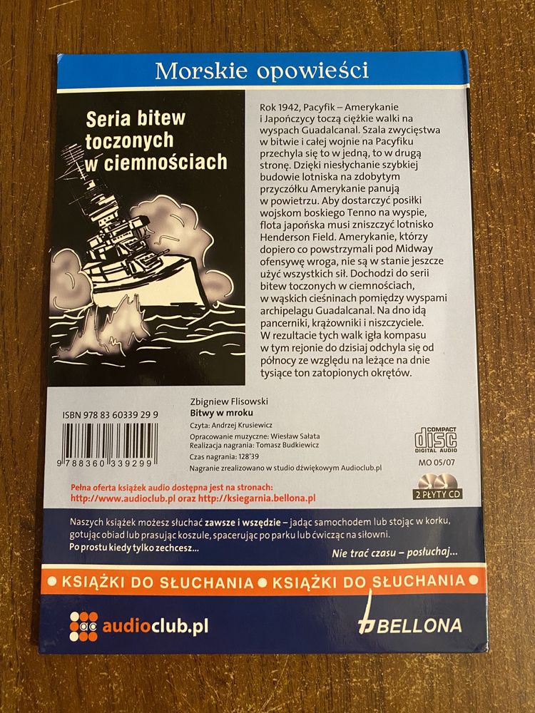 Bitwy w mroku Zbigniew Flisowski Audiobook