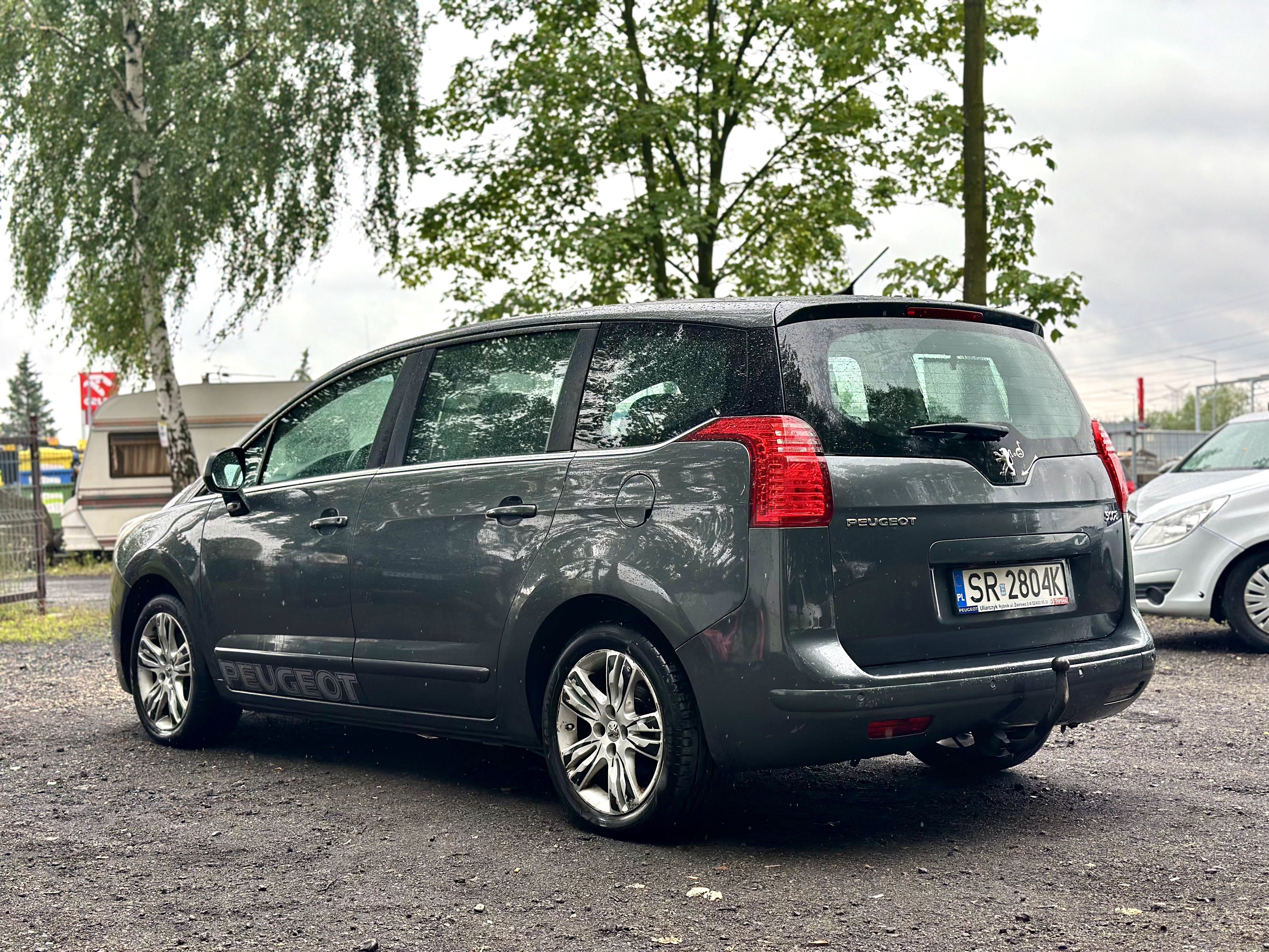 Peugeot 5008 2.0HDi 7os. 2010r. Kamera HeadUp Monitory Czujniki