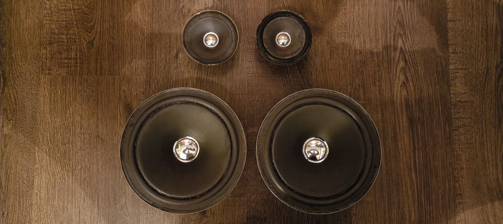 Głośniki Tonsil z demontażu Space 86