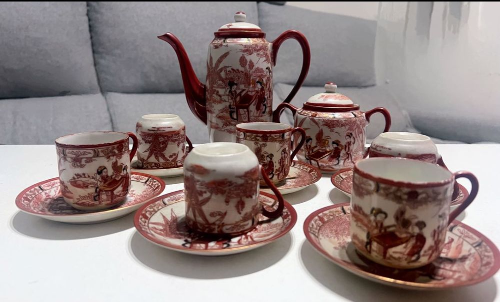 Conjunto café porcelana