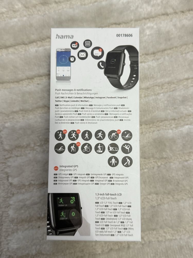 Smartwatch hama nowy zapakowany!