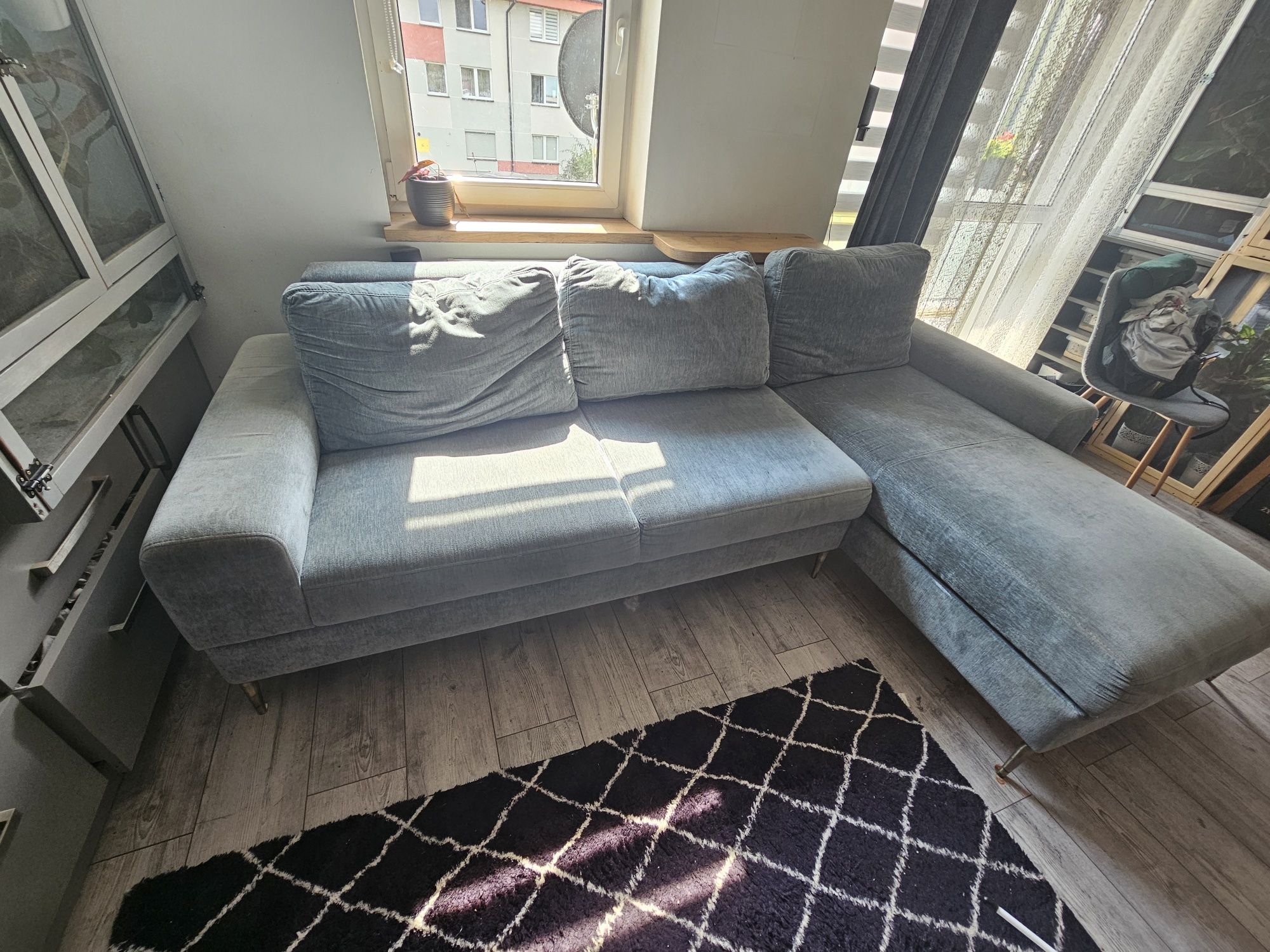 Sofa narożnik z funkcją spania
