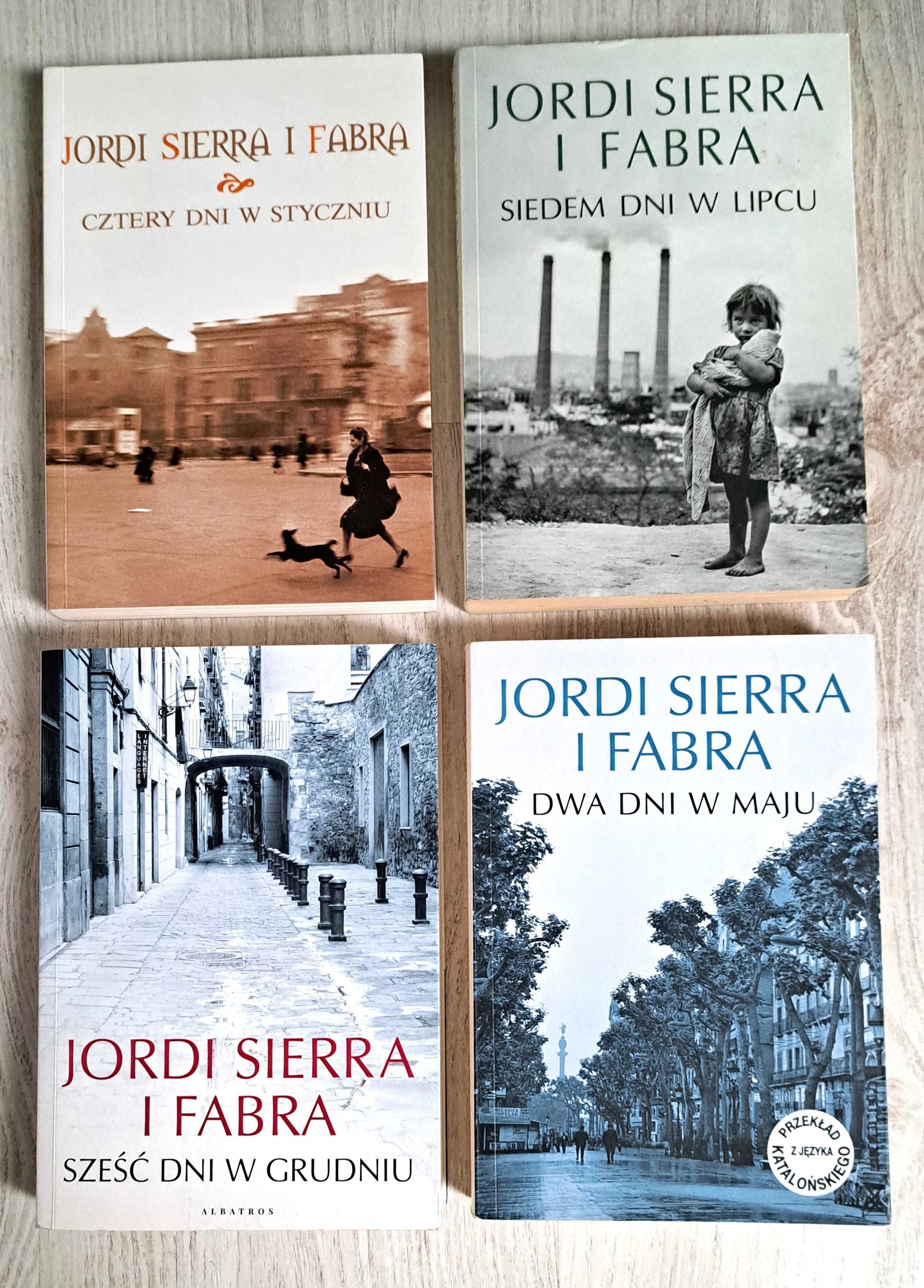 Jordi Sierra I Fabra Cztery dni w styczniu grudniu maju Siedem w lipcu
