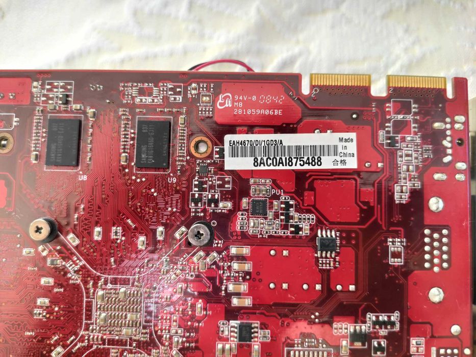 Placa Gráfica ASUS HD 4670 1GB HDMI