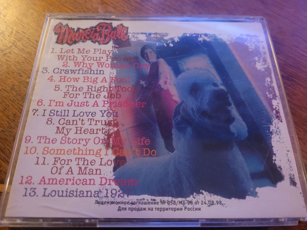 CD Marcia Bell Let Me Play With Your Poodle 2002 ltd