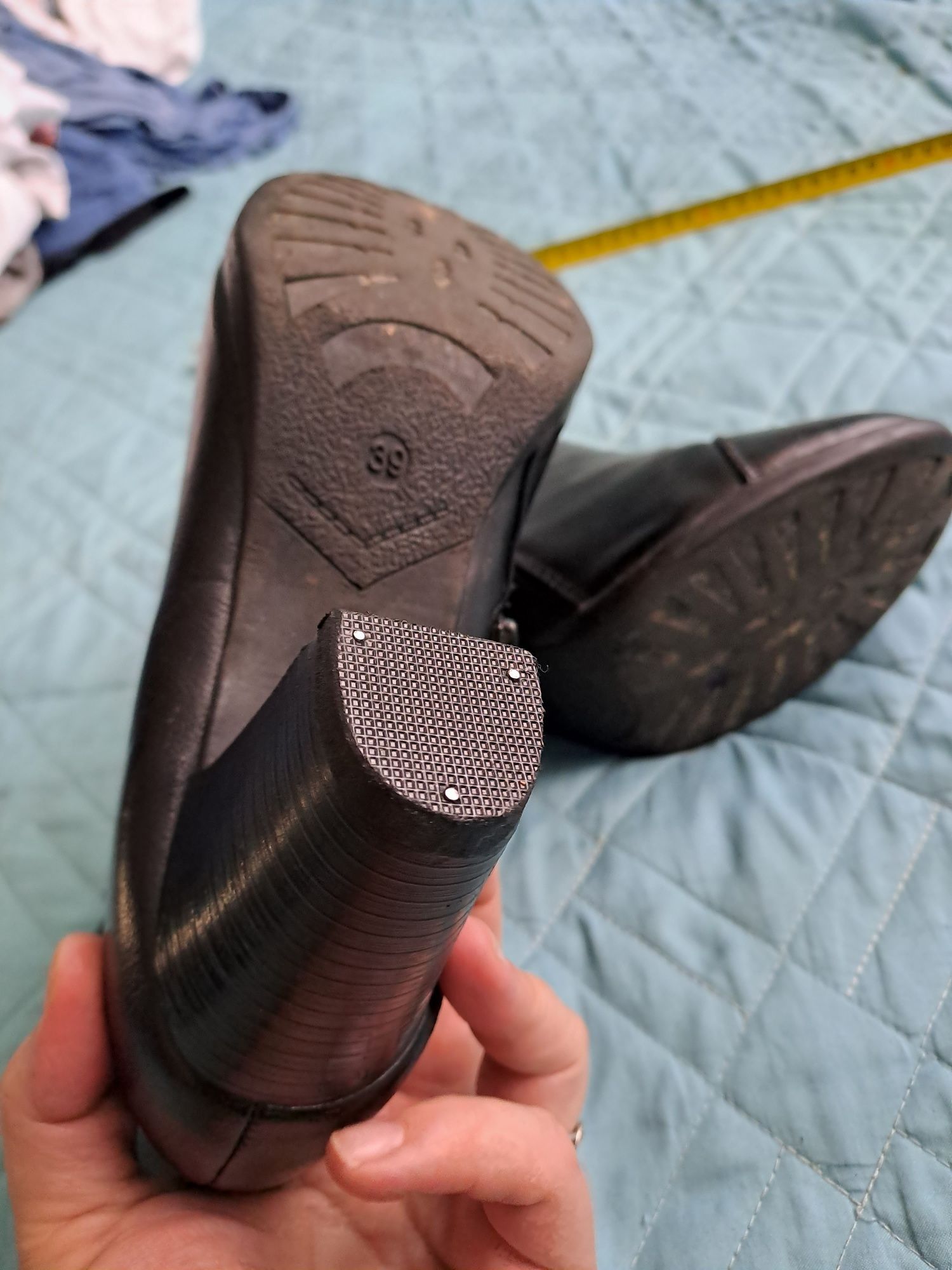 Botki  na obcasie Comfort rozmiar 39.