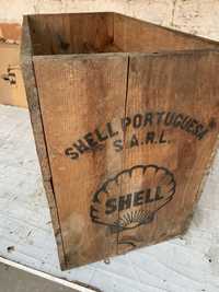 Caixa antiga Shell Portuguesa