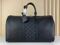 Louis Vuitton Keepall сумка мужская спортивная дорожная кожаная