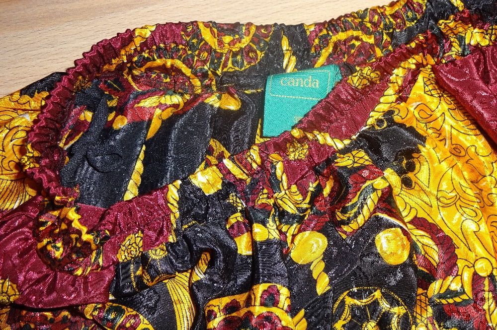 C&A Canda - okazja: LUKSUSOWA modna plisowana spódnica NOWA wiskoza 38