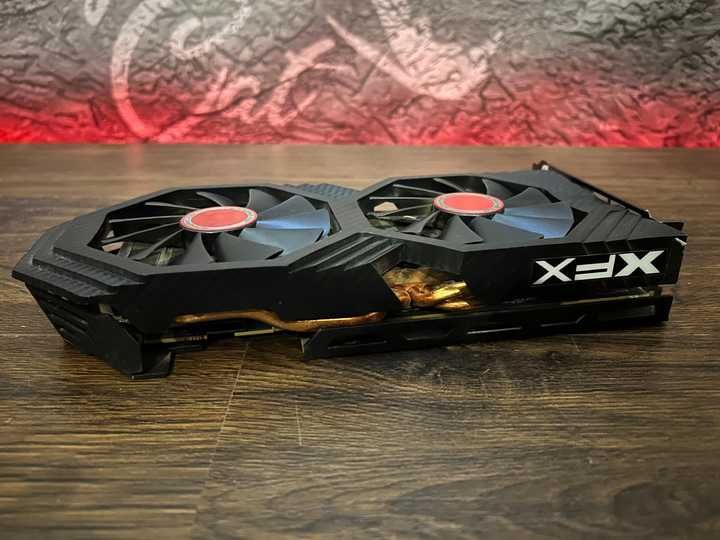 Видеокарта XFX Radeon RX 580 Gts Black Edition OS+ 8Gb