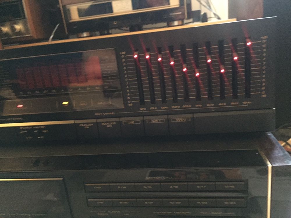 Sansui SE 80 korektor, graphic equalizer