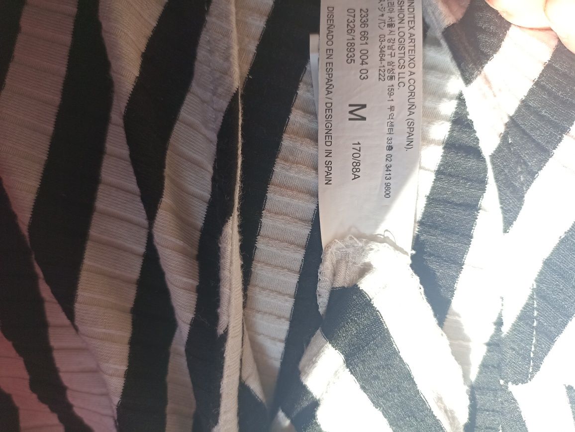 Stradivarius kombinezon prążek pasy S m