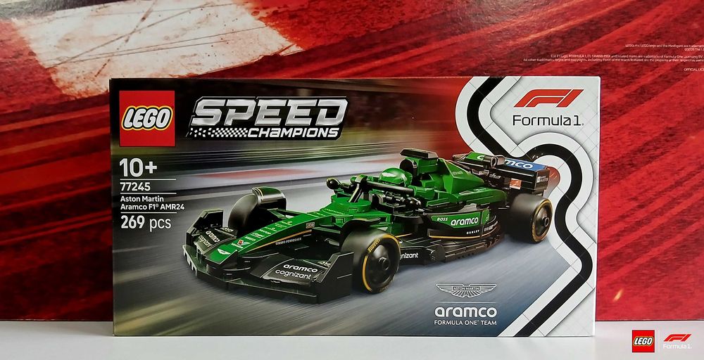 LEGO Speed Champions #77245 - Aston Martin Aramco F1® AMR24