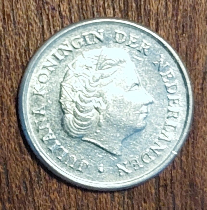 Moeda Holandesa de 1976 (10 Cent.)