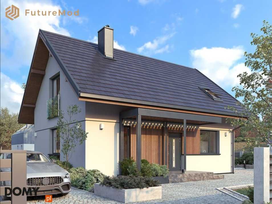 Dom szkieletowy Anka DR-ST 115,5m2