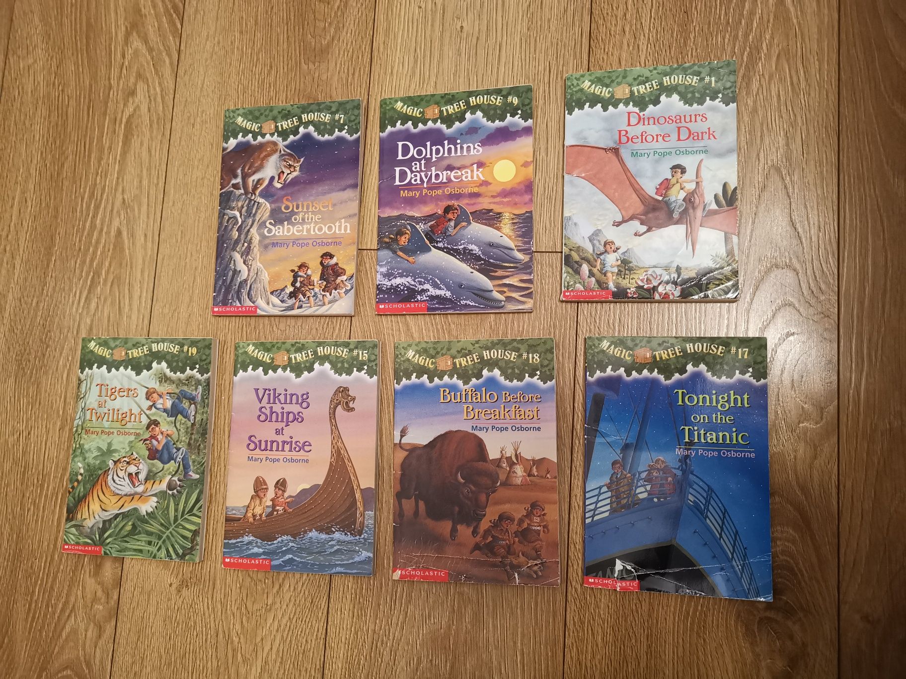 Zestaw komplet książek Magic tree house Mary Pope Osborne angielskie