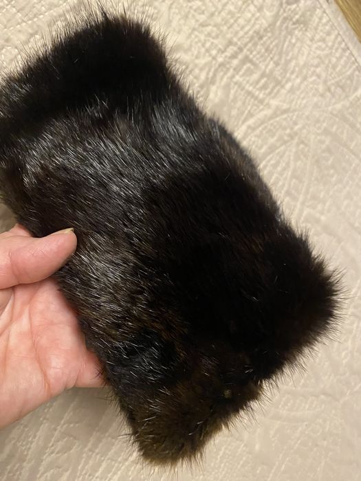 Obszycie mankirty futerko naturalne