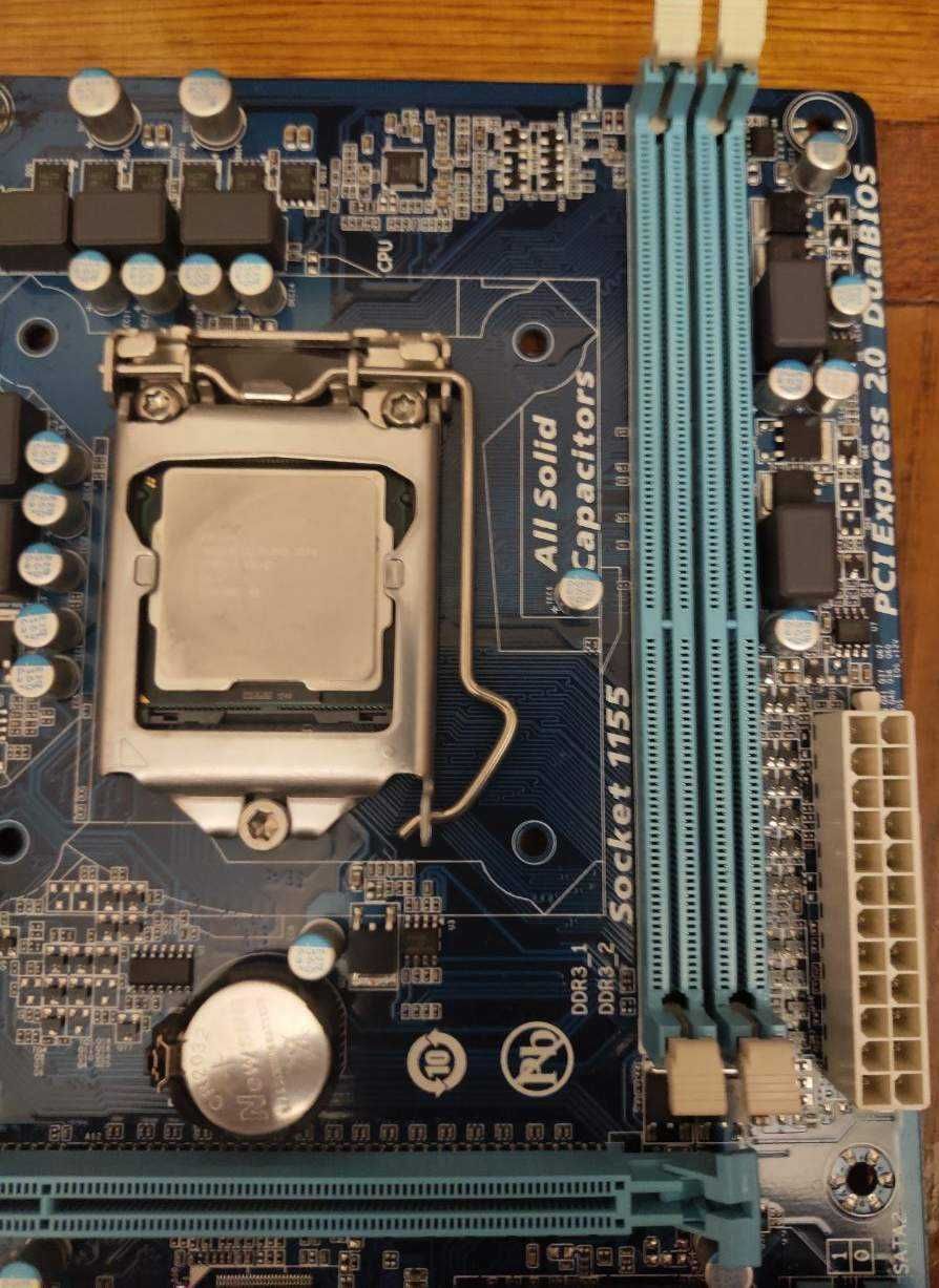 Материнская плата сокет 1155 GIGABYTE GA-H61M-DS2V, GA-H67MA-USB3-B3