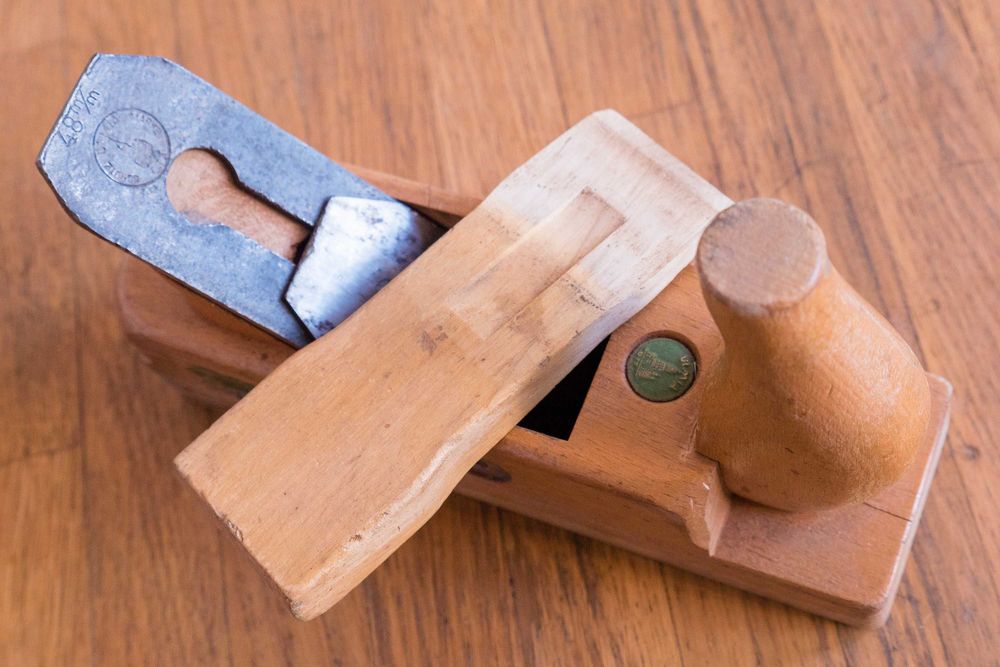 Strug ręczny drewniany Ulmia | nóż 48mm | długość 220mm