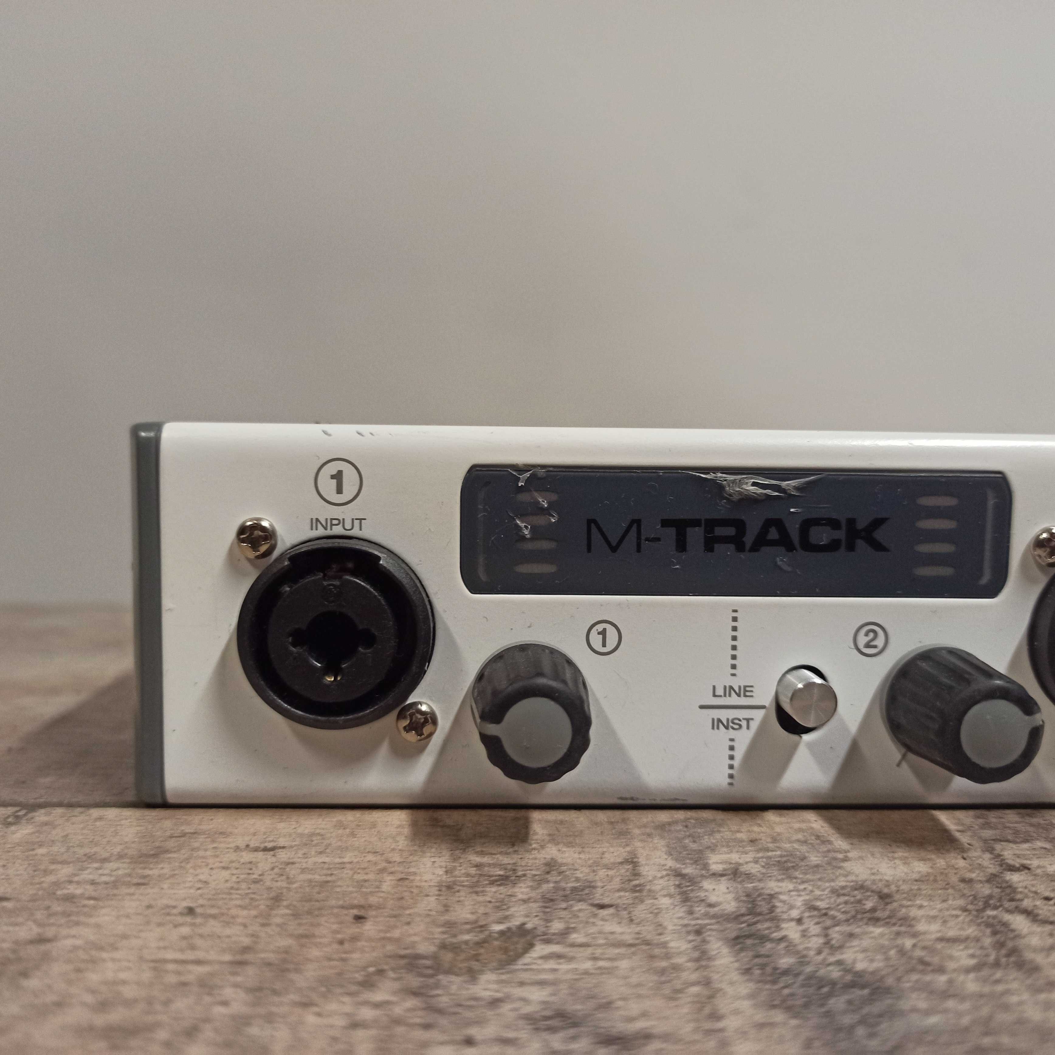 M-Audio M-Track Mk II interfejs interface muzyczny