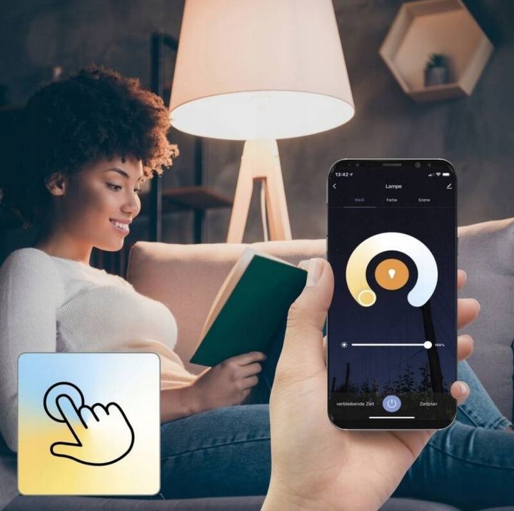 Inteligentna żarówka LED Hama SMART WiFi E14, 5,5 W, RGBW