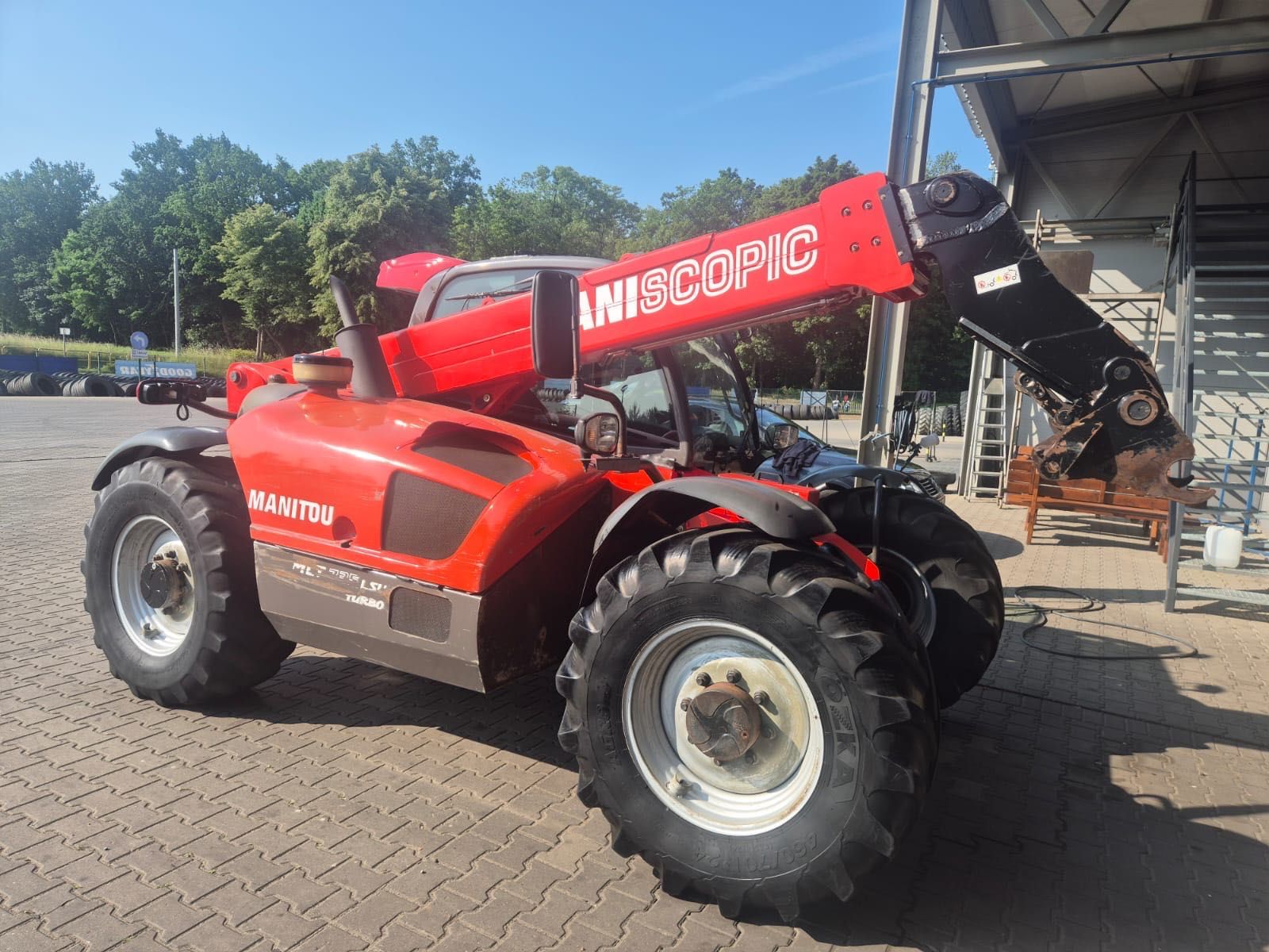 Ładowarka Manitou 735 rok 2011