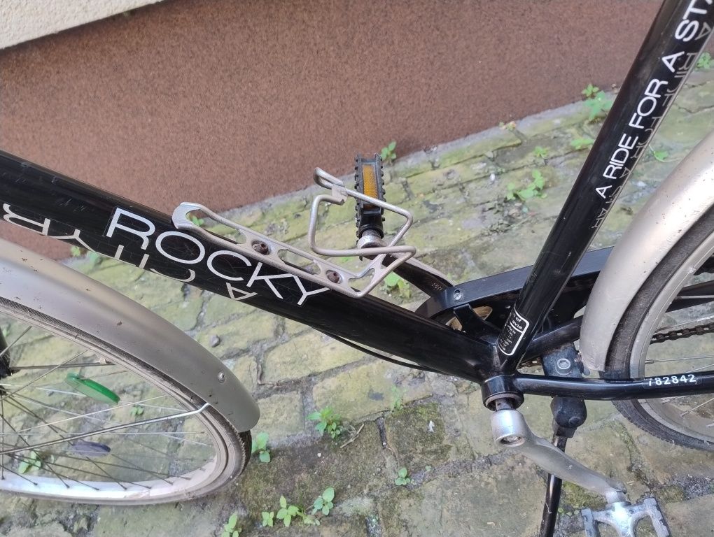 Rower męski 28 czarny