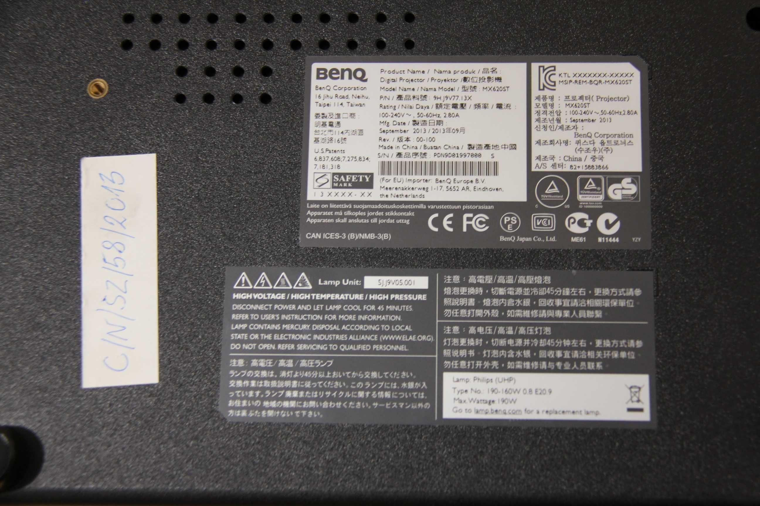 Projektor Benq Sprawny