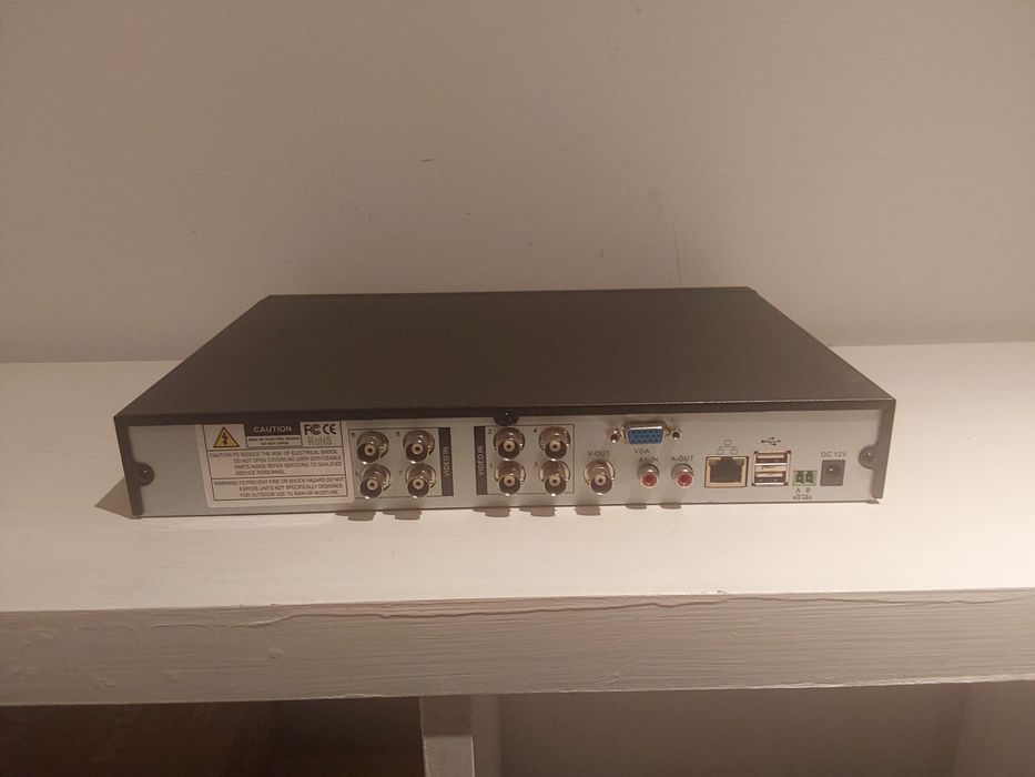 Gravador Segurança Video vigilância Hybrid DVR Rec