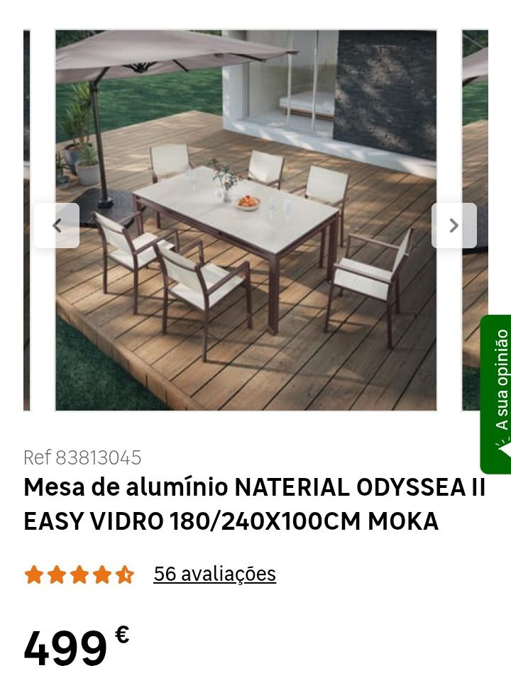 Mesa jardim NOVA