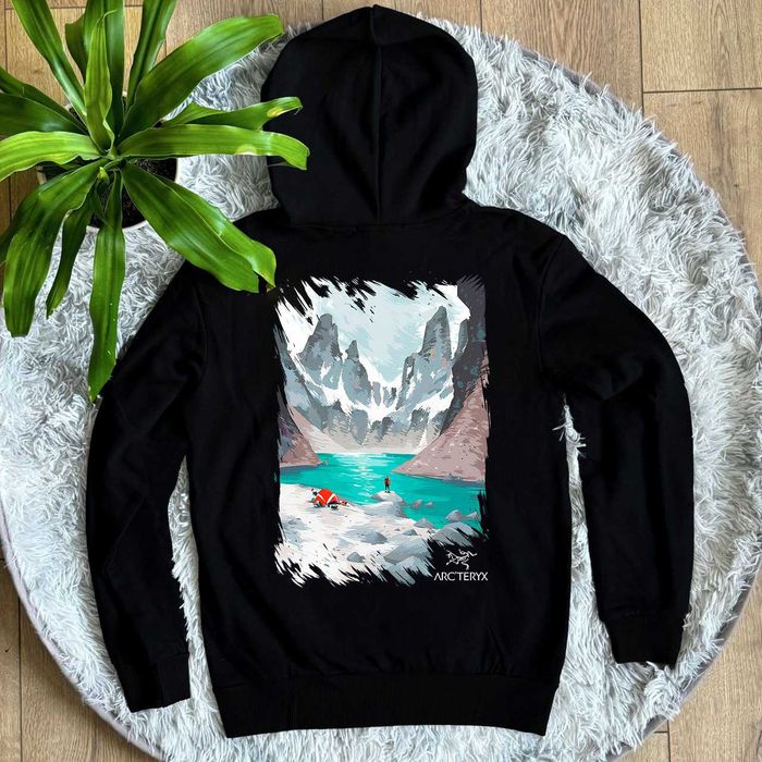 SunSet / Arcteryx Кофта черная / XS S M L XL / Артерикс Худи Зипка