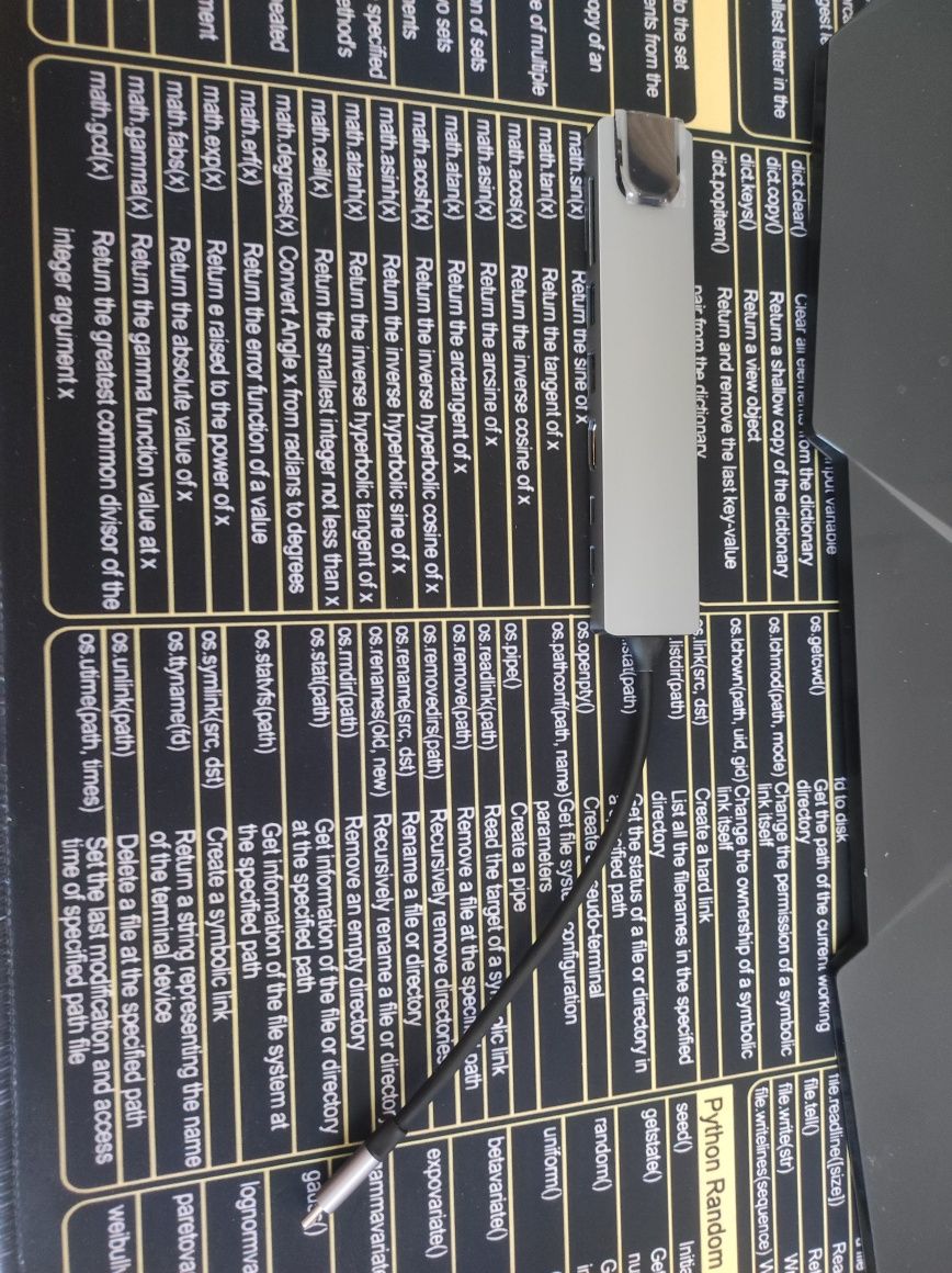 Adaptador Type-C to HDTV 8 IN 1
