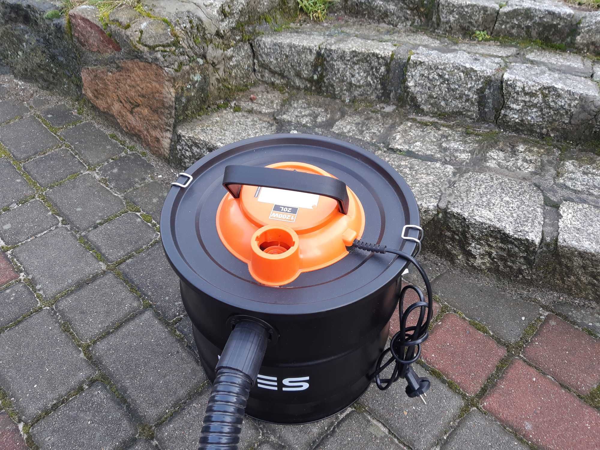 Odkurzacz do Popiołu Pieca Kominka Garażu Ixes 1200 watt 20 litr