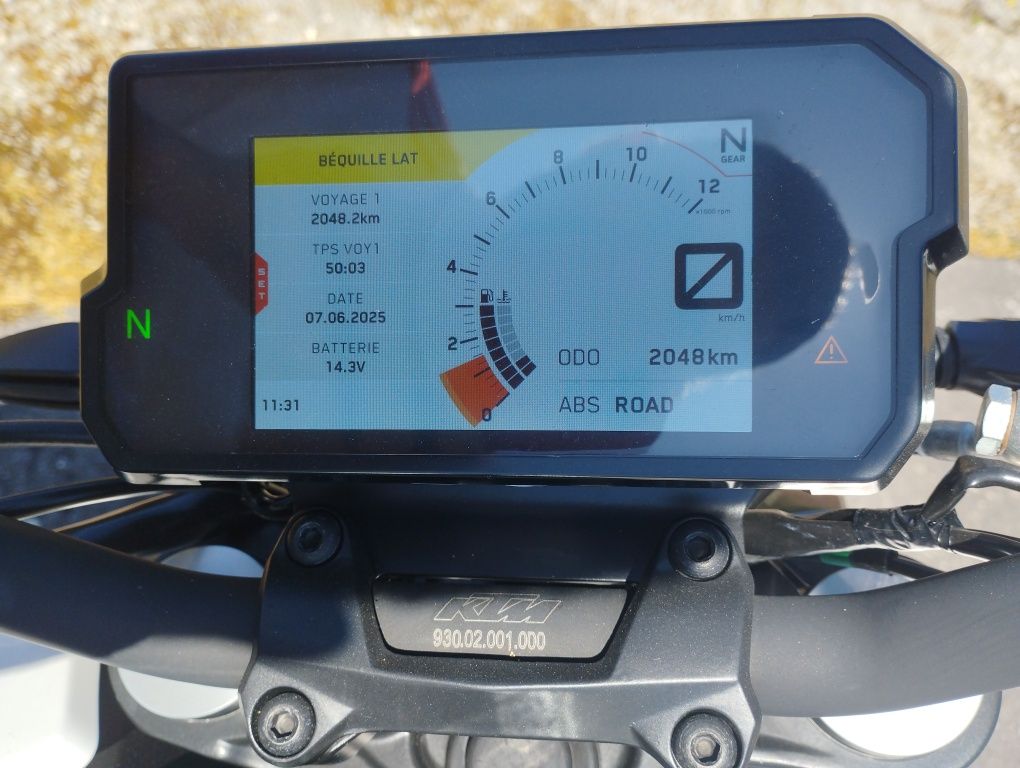 Mota KTM duke 125