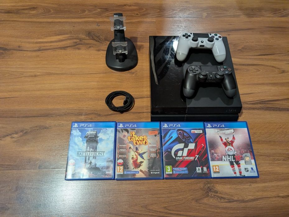 [JAILBREAK 11.50] SSD 480GB! 2 pady! PlayStation 4 PS4 CUH-1003A fat