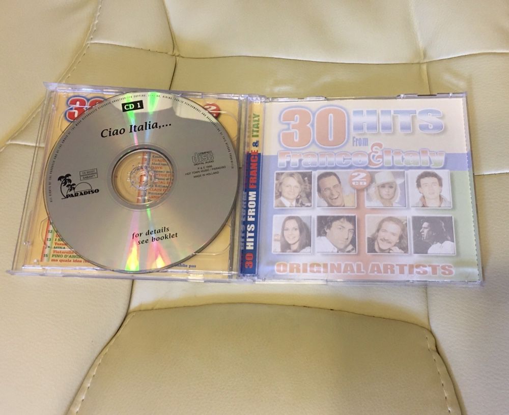 France & Italy Hits x2 CD