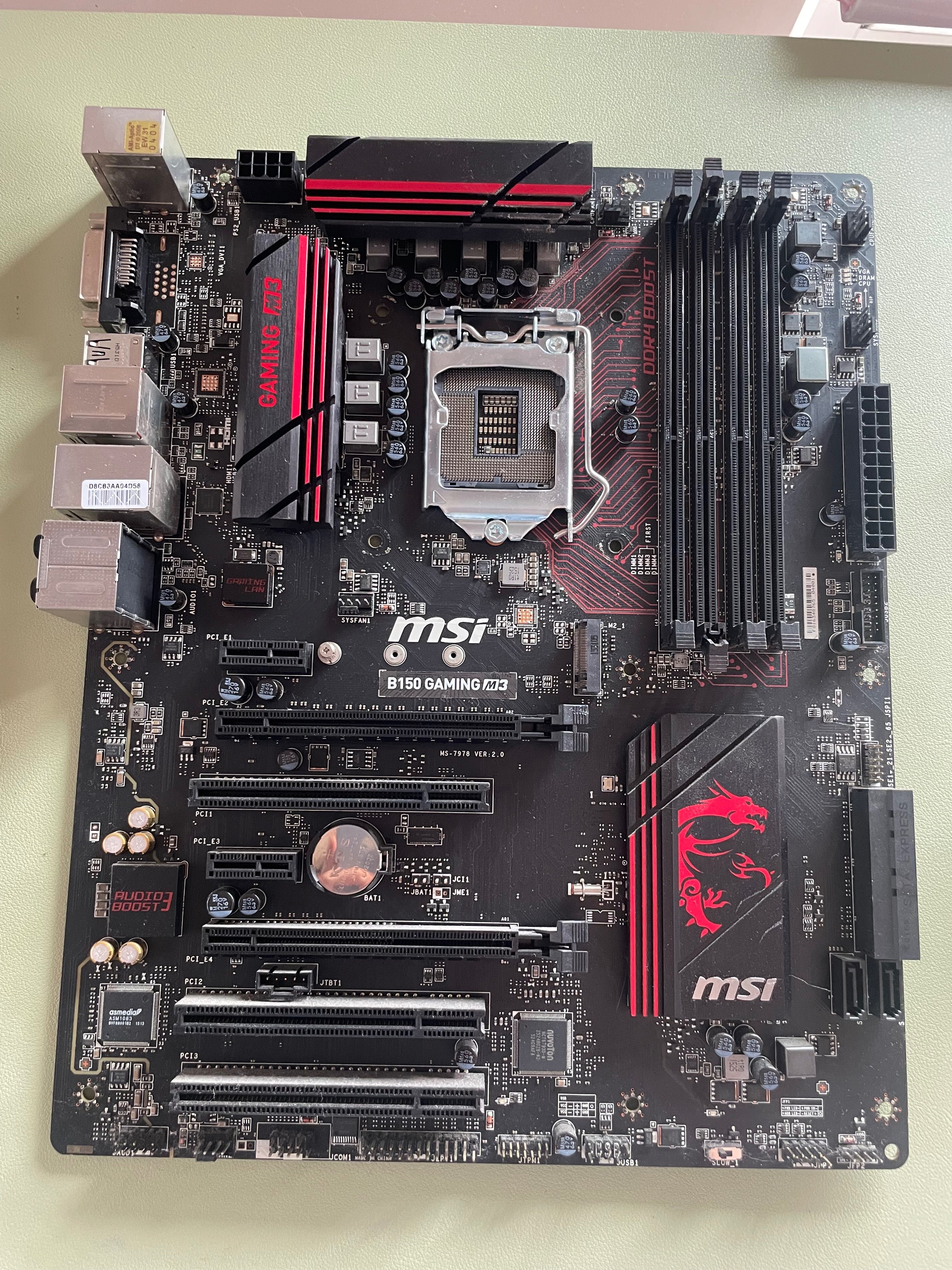 Conjunto componentes PC (lista de peças na descrição)
