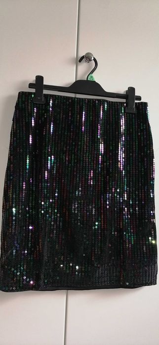 nowa spódnica spódniczka cekiny bal przyjęcie sylwestra ślub wesele 38