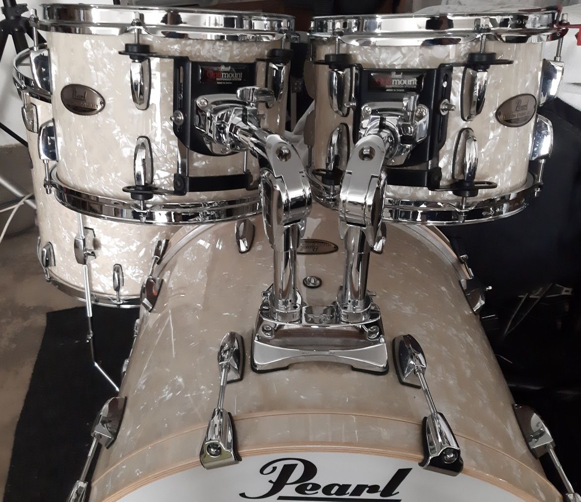 Bateria Pearl Session Studio Select 22  60% como nova