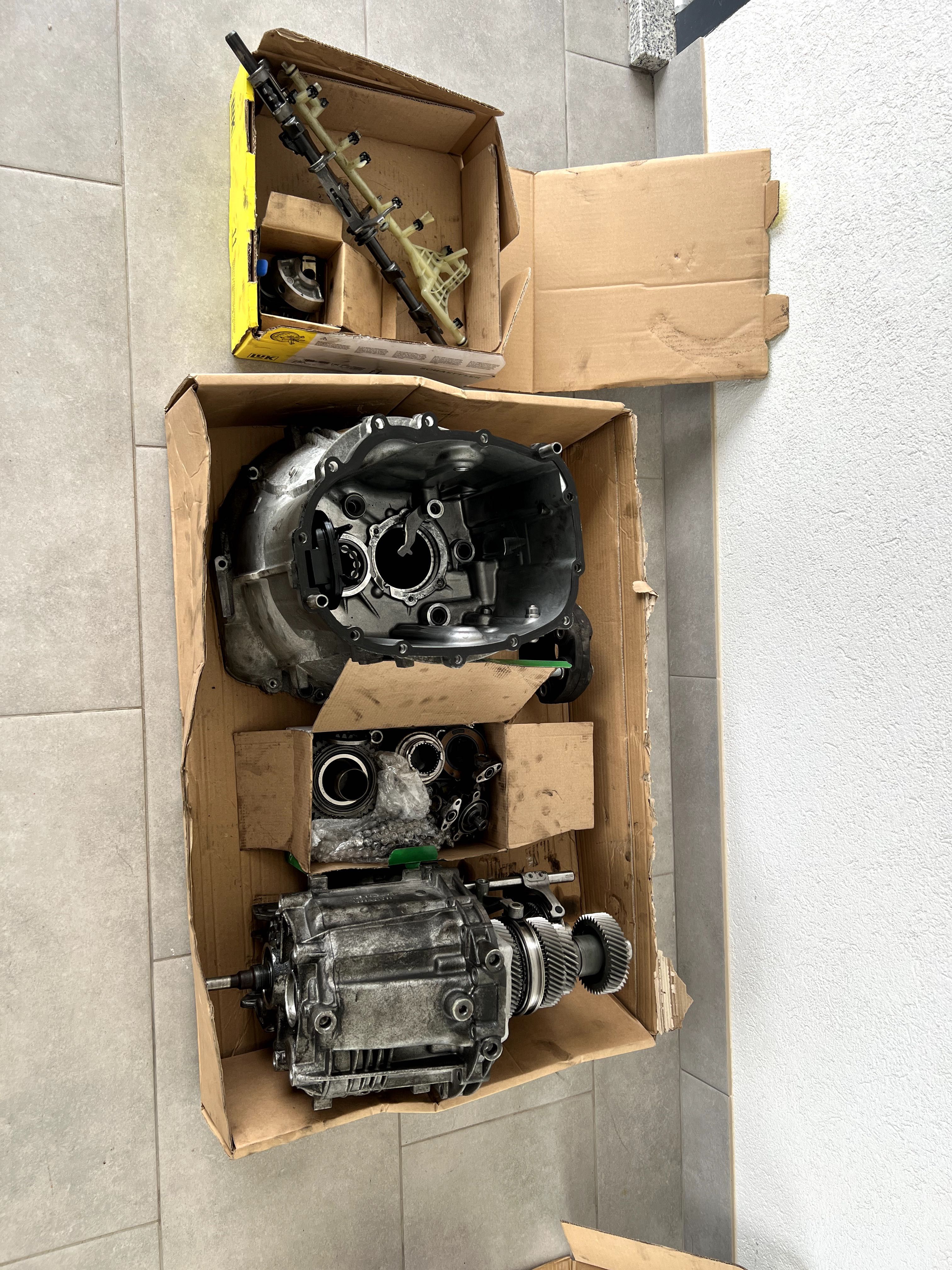 Caixa velocidades BMW F20 N47 para peças
