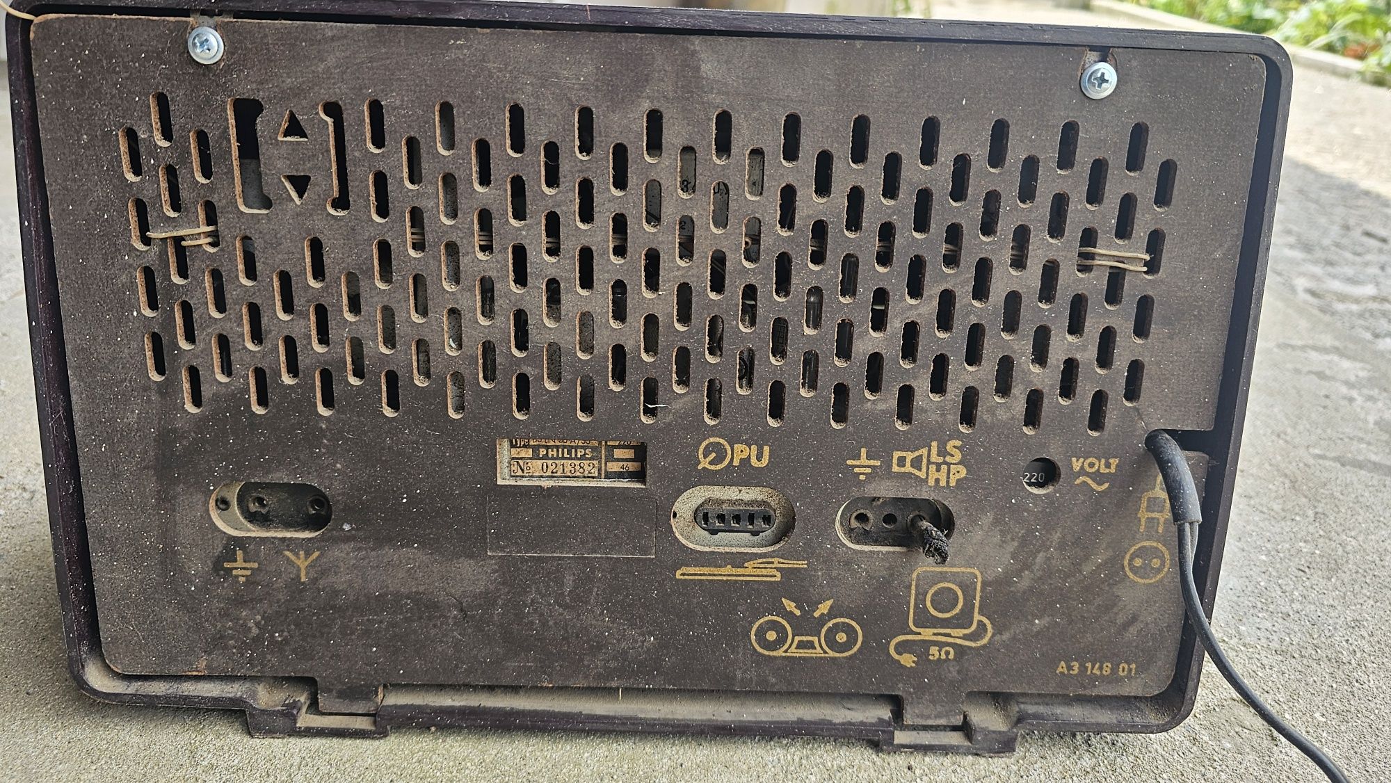 Radio Phillips Antigo