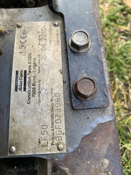 Zagęszczarka płyta wibracyjna Atlas Copco Honda gx 100