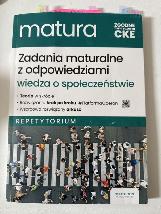 Zadania maturalne z odpowiedziami WOS OPERON do matury